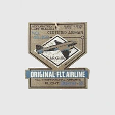 metallized paper label beer label